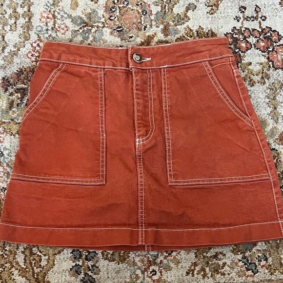 Zara Dresses & Skirts - Zara TRF Collection Burnt Orange Skirt